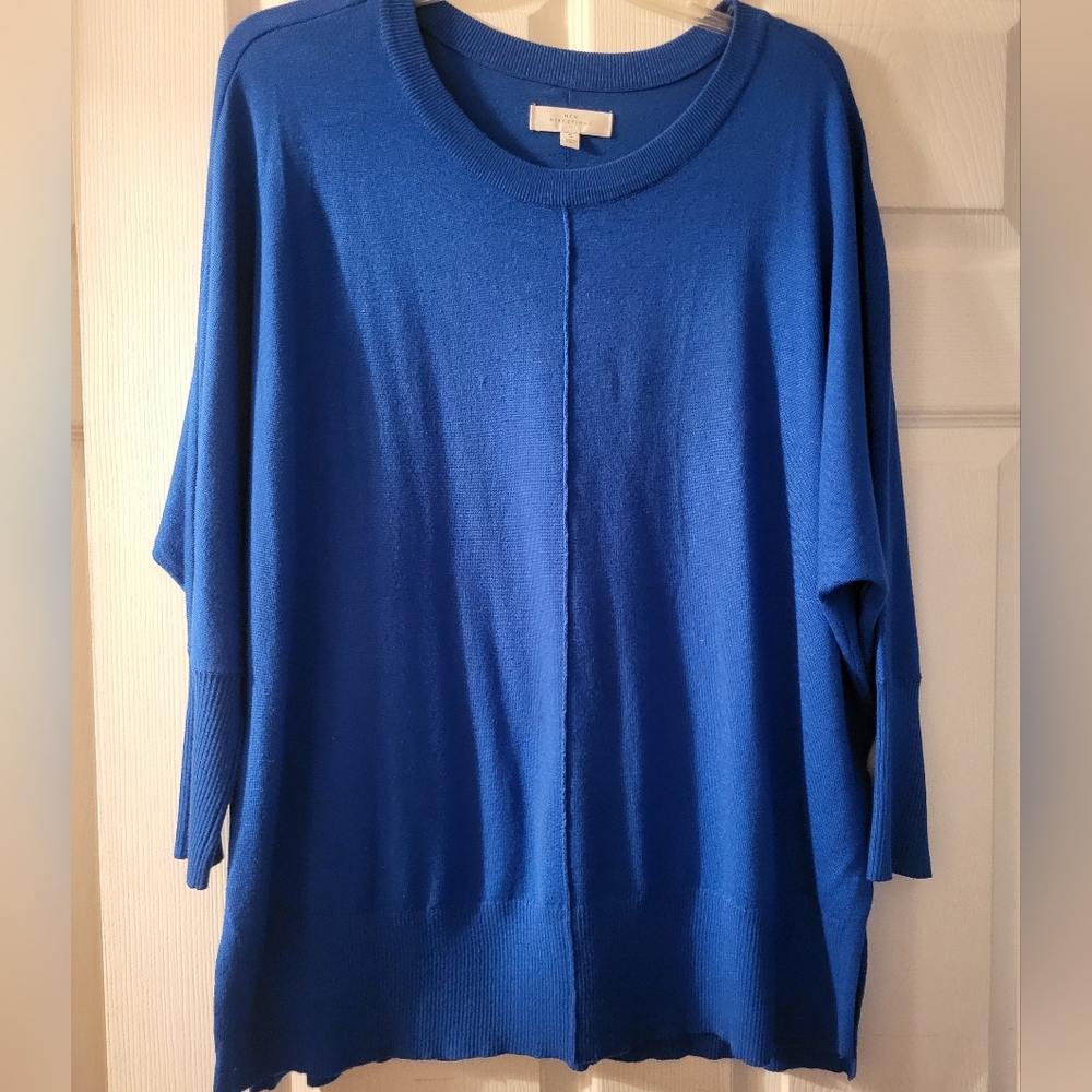 Sweater, Blue, Small